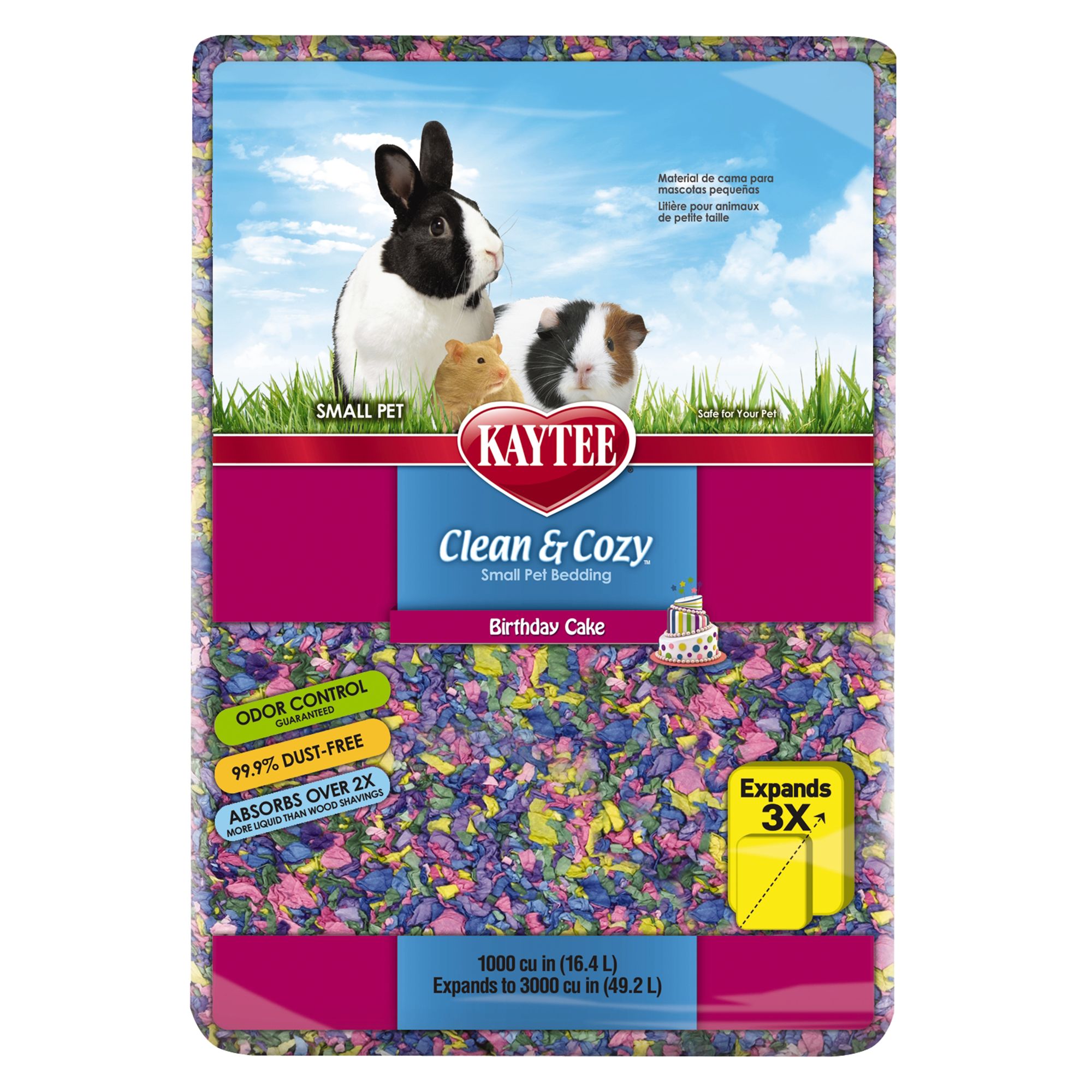 Kaytee Clean Cozy Trade Birthday Cake Small Pet Bedding Small Pet Litter Bedding Petsmart