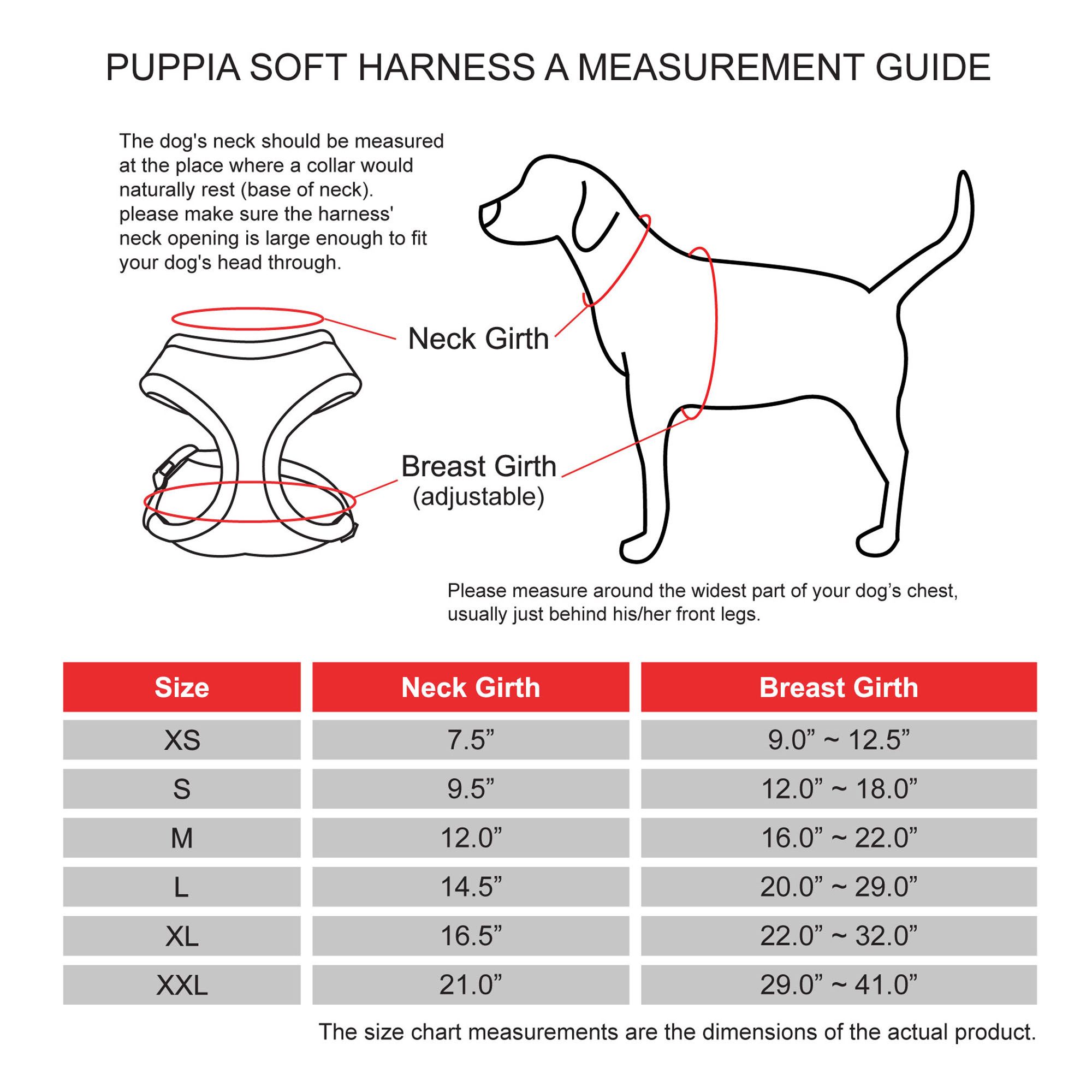 Puppia Soft Adjustable Over The Head Mesh Dog Harness Dog Harnesses Petsmart