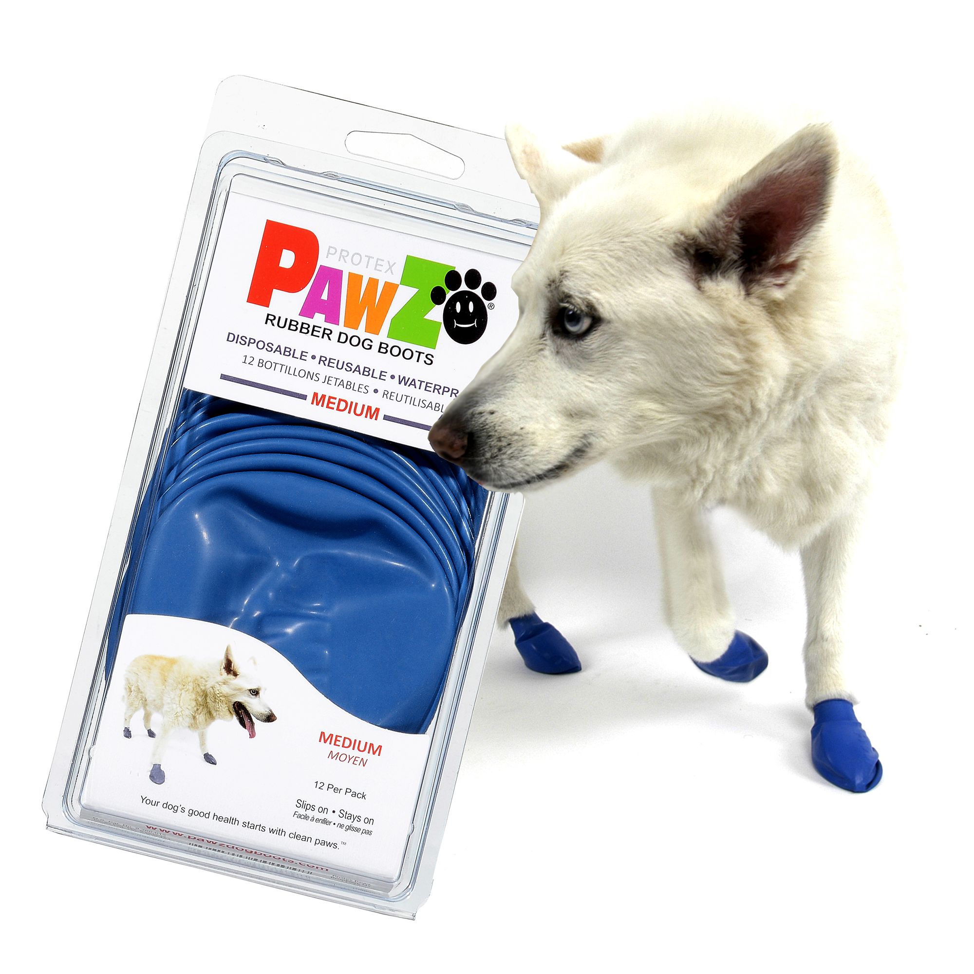 PawZ Rubber Dog Boots