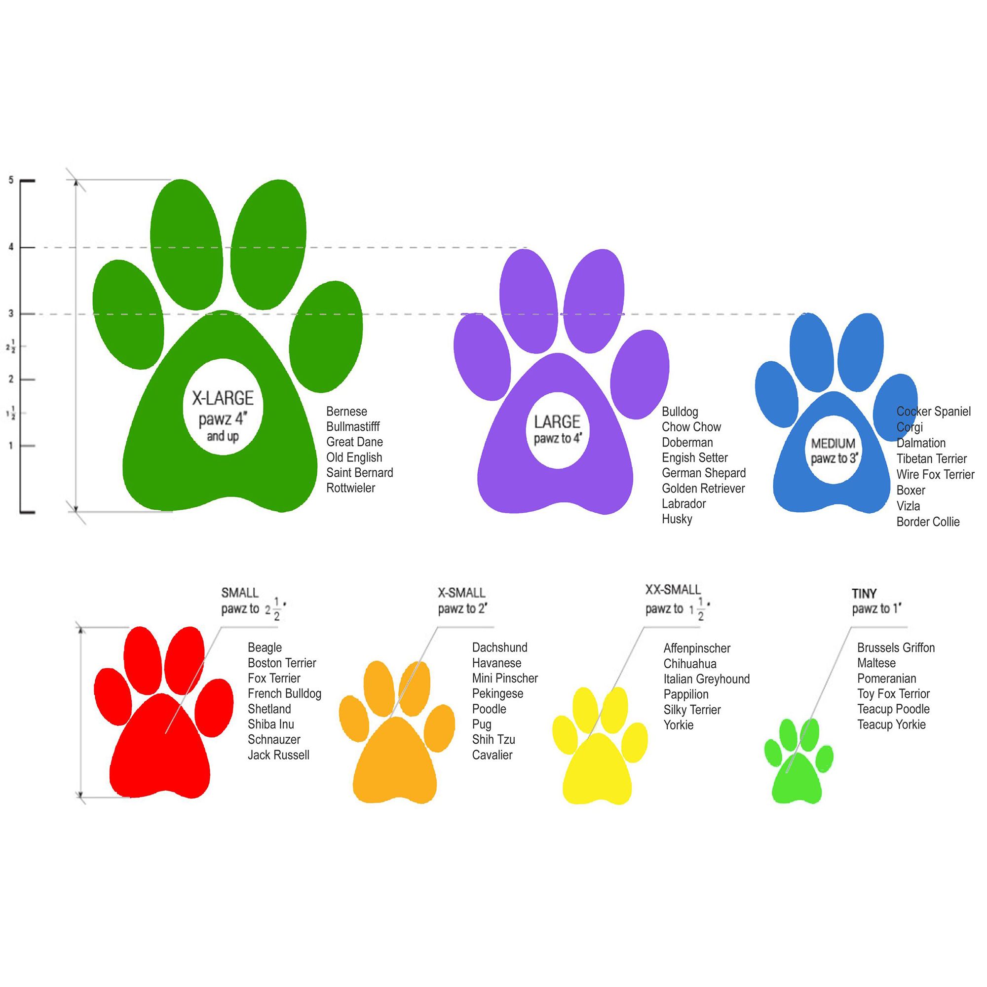 rubber paw covers