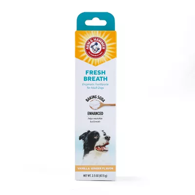 Product Arm & Hammer Fresh Breath Enzymatic Dog Toothpaste - Vanilla Ginger