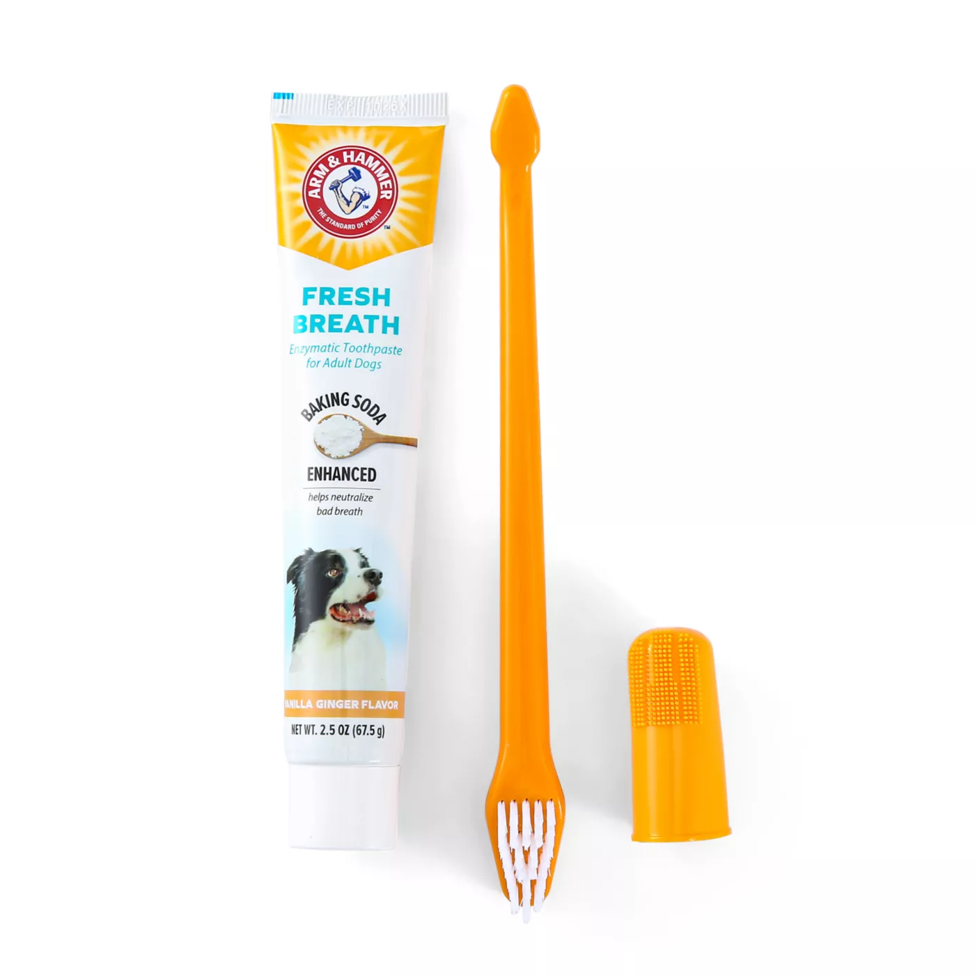 Arm Hammer Fresh Breath Dog Dental Kit Vanilla Ginger