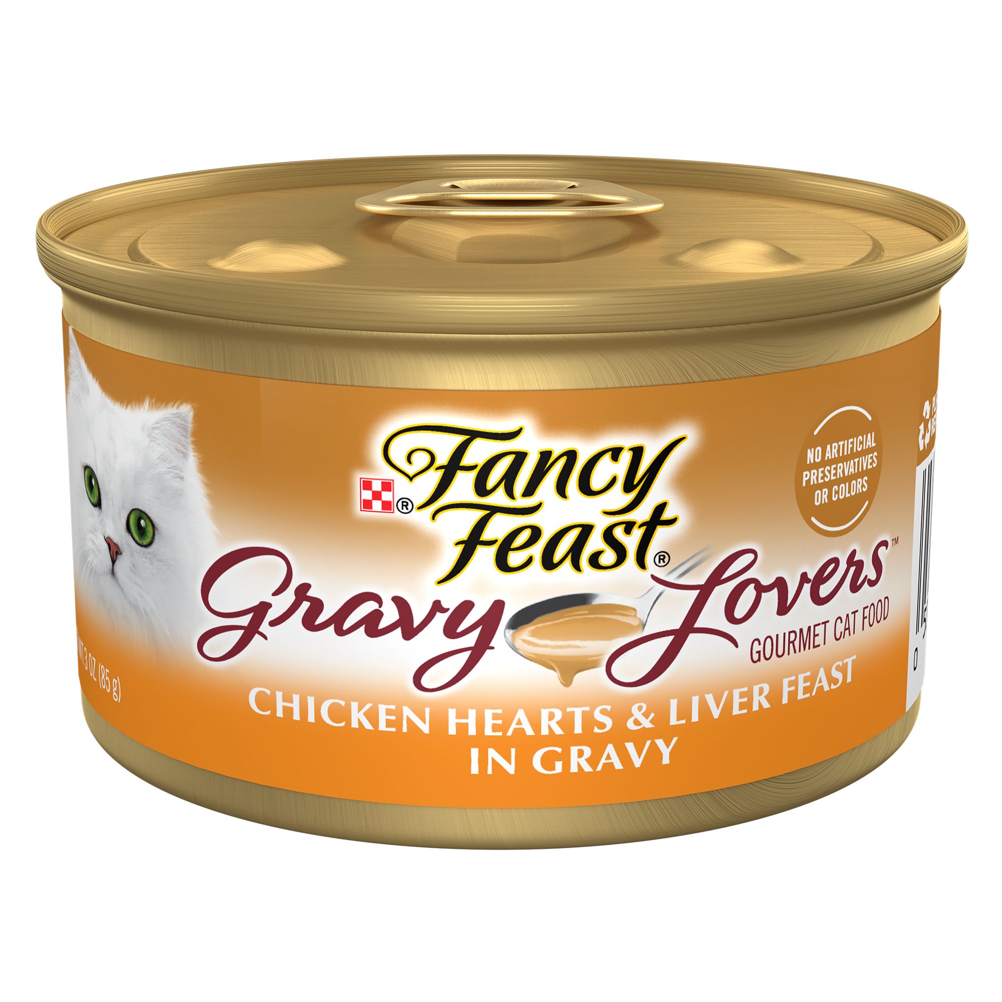 How many 3 oz cans of cat food per day Fancy Feast Gravy Lovers Cat Food Petsmart