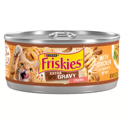 Purina Friskies Extra Gravy All Life Stages Cat Wet Food 6.04 oz