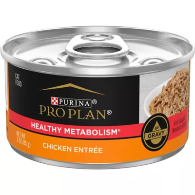 Product Purina Pro Plan Healthy Metabolism Adult Wet Cat Food - High-Protein, With Vitamins, 3 Oz