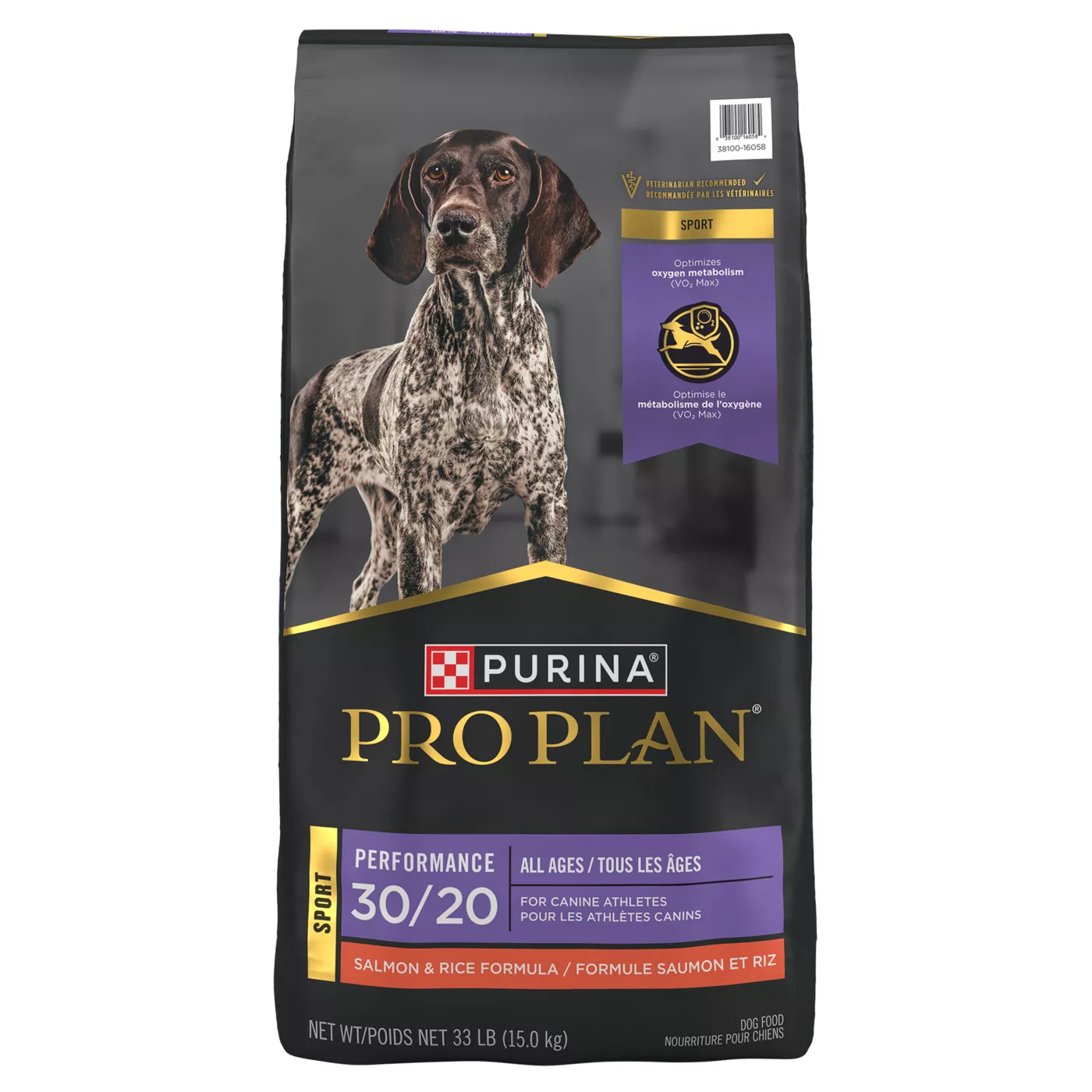 Purina Pro Plan Sport All Life Stage Dry Dog Food High Energy High Protein Salmon Rice