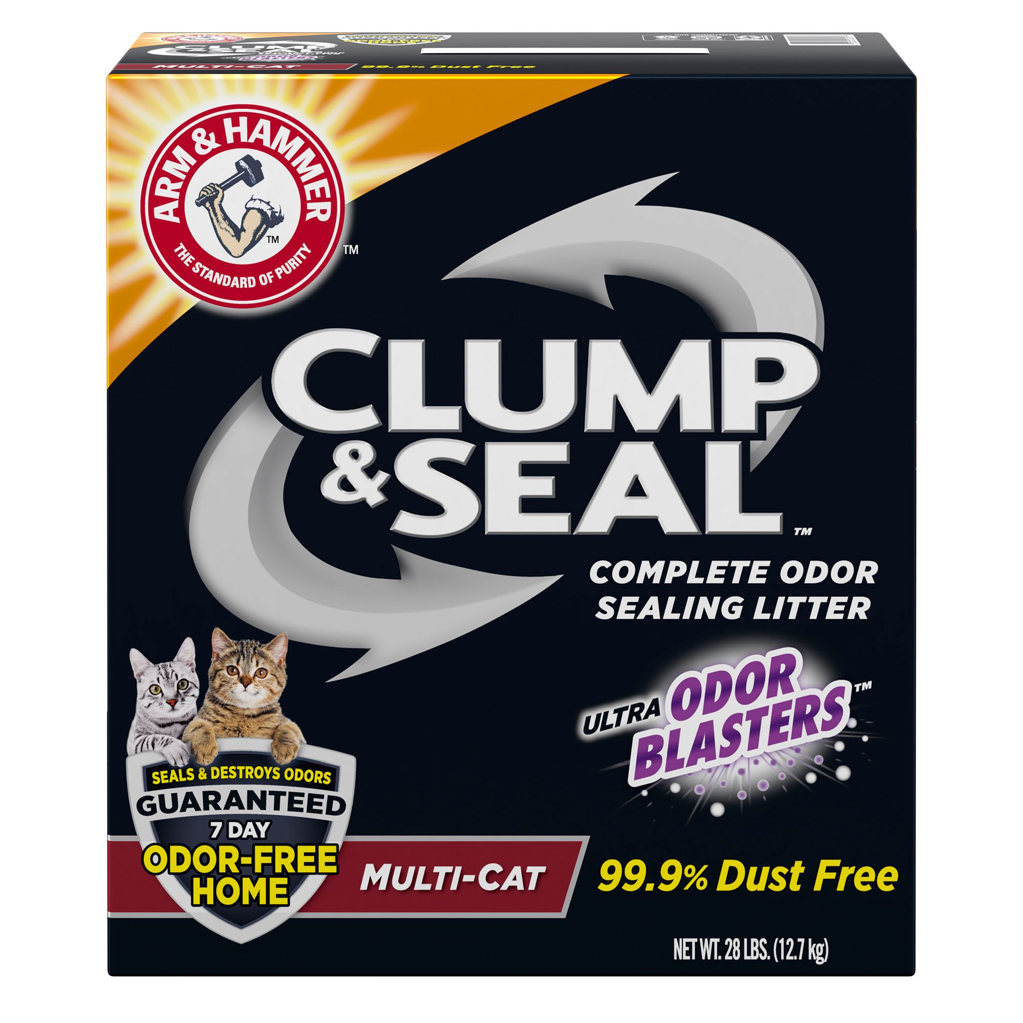 ARM \u0026 HAMMER Clump \u0026 Seal Cat Litter 