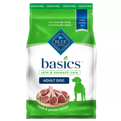 Product Blue Buffalo® Basics™ Skin & Stomach Care Adult Dog Dry Food - Grain Free, Lamb & Potato