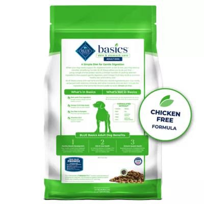 Product Blue Buffalo® Basics™ Skin & Stomach Care Adult Dog Dry Food - Grain Free, Lamb & Potato