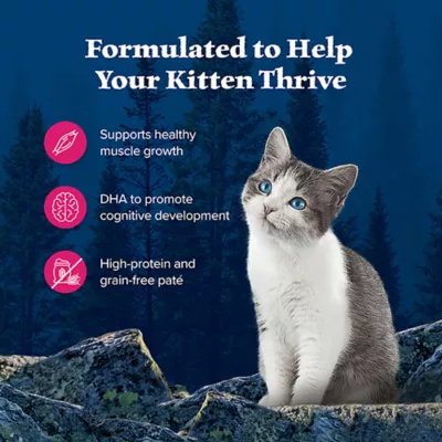 Product Blue Buffalo Wilderness Kitten Wet Cat Food - Grain Free, 3 Oz.