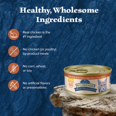 Product Blue Buffalo Wilderness Adult Wet Cat Food - Grain Free, 5.5 Oz.
