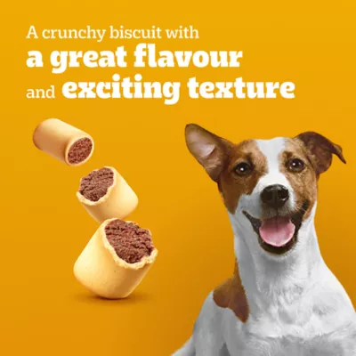 Product Pedigree Marrobone Adult Dog Treats Bacon & Cheese Flavour with Real Bone Marrow, Vitamin Enriched