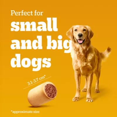 Product Pedigree Marrobone Adult Dog Treats Bacon & Cheese Flavour with Real Bone Marrow, Vitamin Enriched