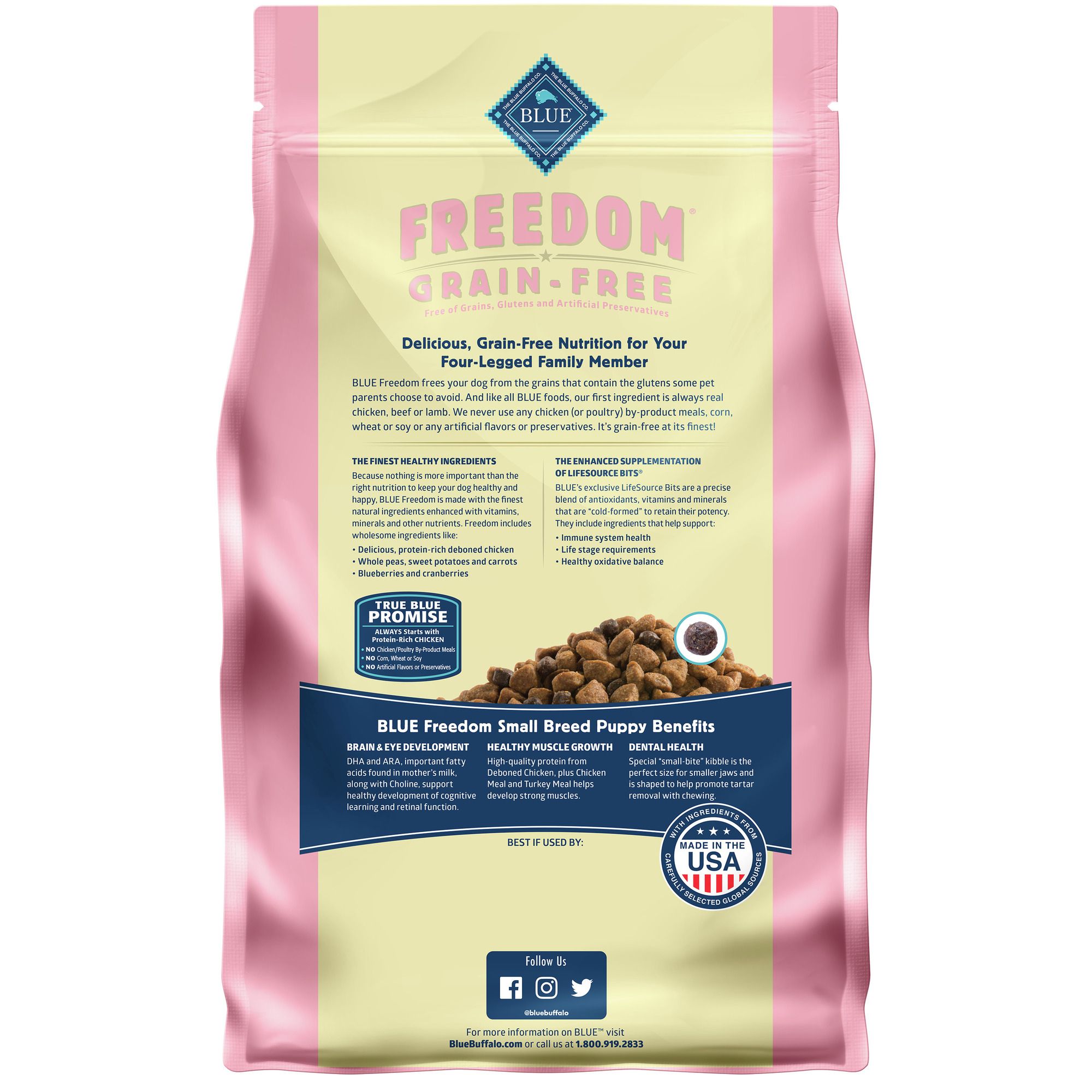 blue buffalo freedom small breed