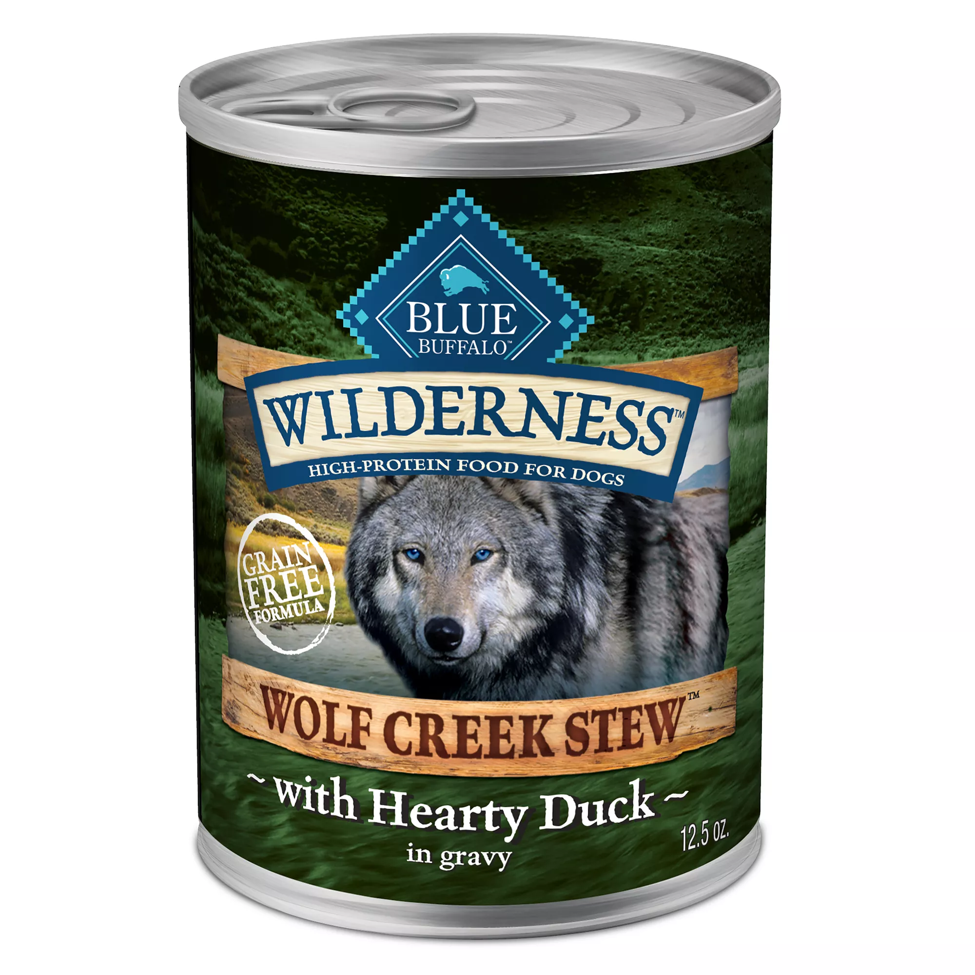 Blue Buffalo® Wilderness&trade; Wolf Creek Stew All Life Stage Wet Dog Food - Grain Free, 12.5 Oz