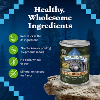 Product Blue Buffalo® Wilderness™ Wolf Creek Stew All Life Stage Wet Dog Food - Grain Free, 12.5 Oz