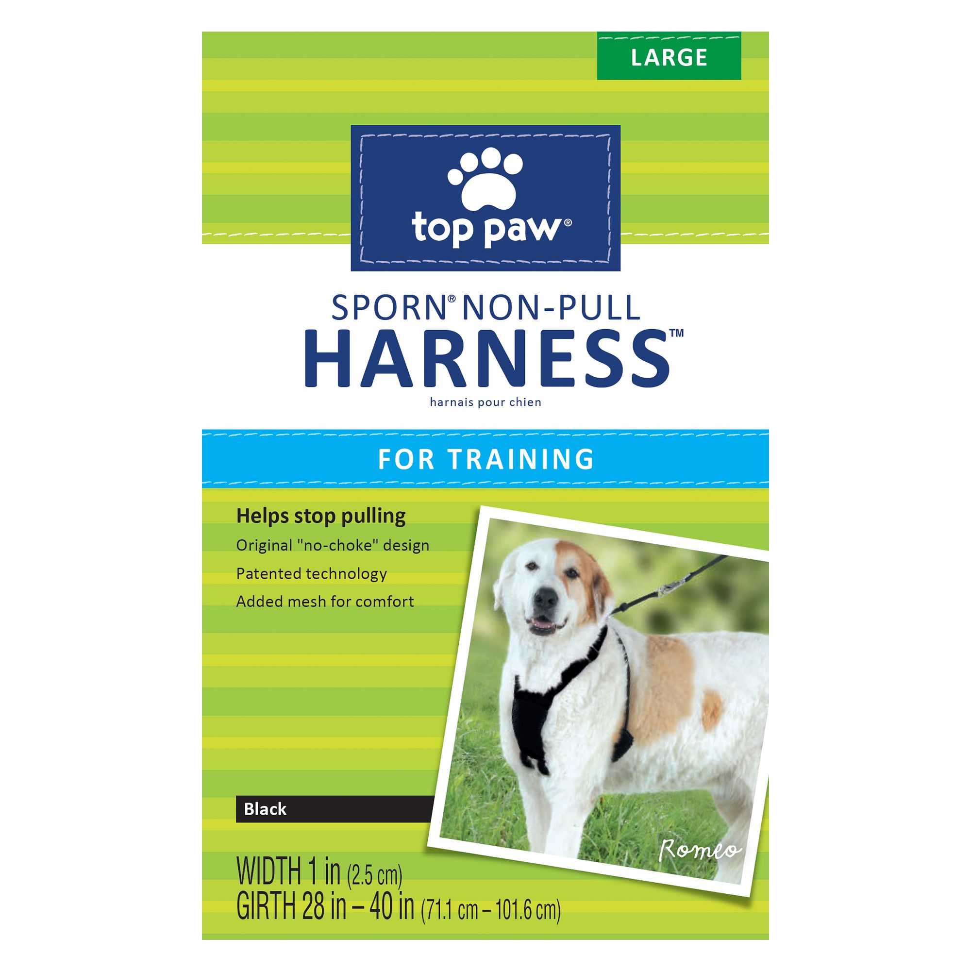 sporn non pull dog harness