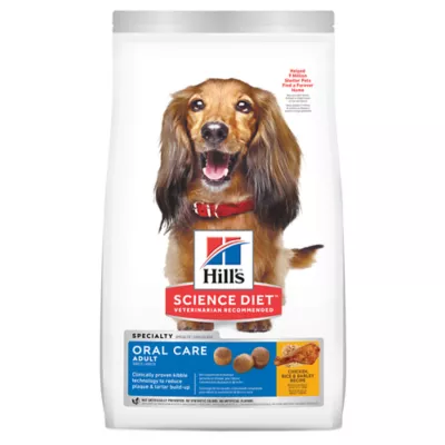 Hill's Science Diet Oral Care Adult Dry Dog Food - Chicken, Brown Rice & Barley - Image 1