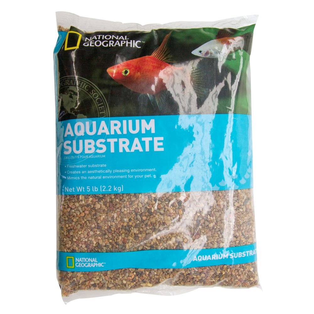 National Geographic™ Aquarium Substrate fish Gravel, Sand & Stones