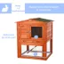 TRIXIE Pet Products Peaked Roof Rabbit Hutch image thumbnail 3