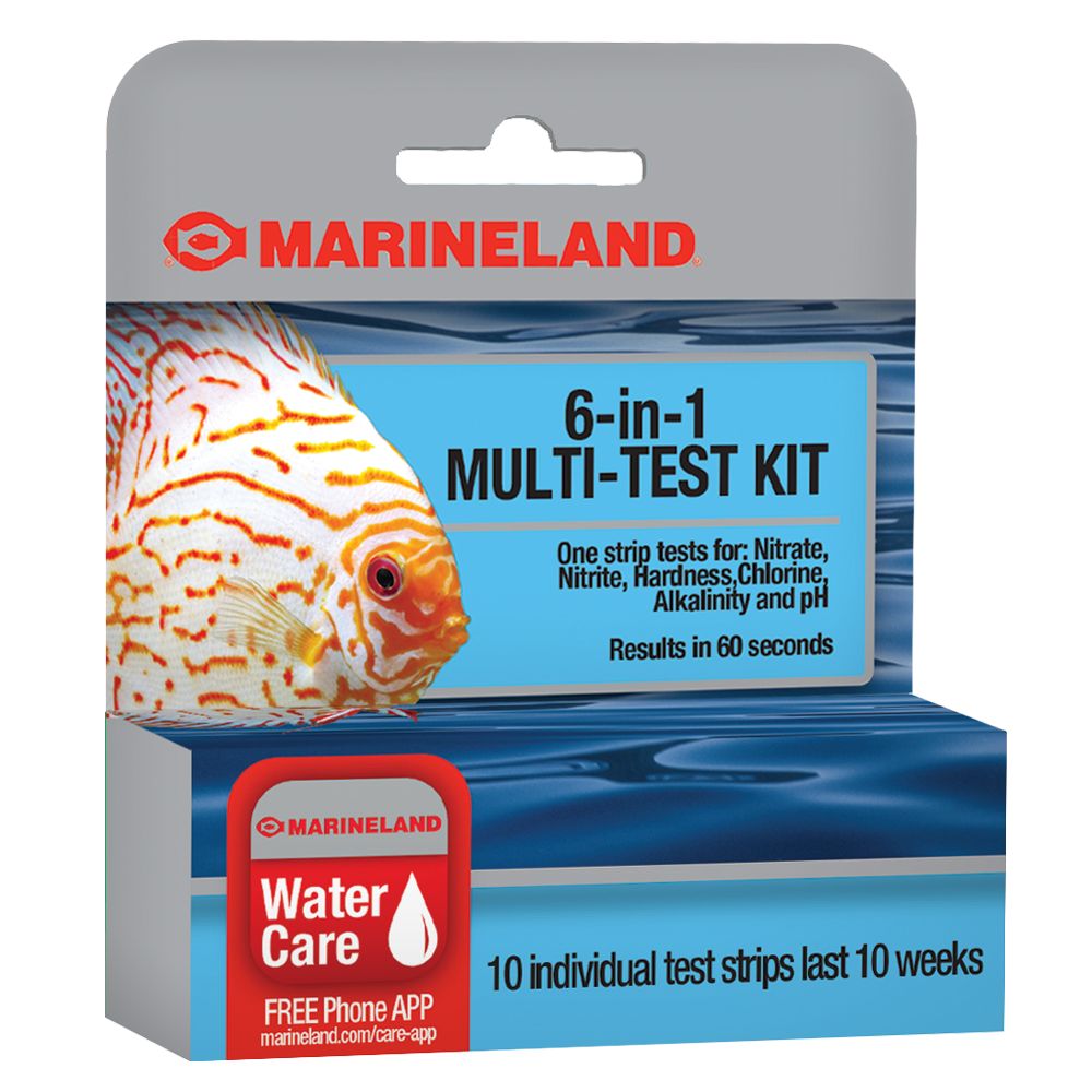 Marineland® 6in1 MultiTest Kit fish Water Quality Testers PetSmart