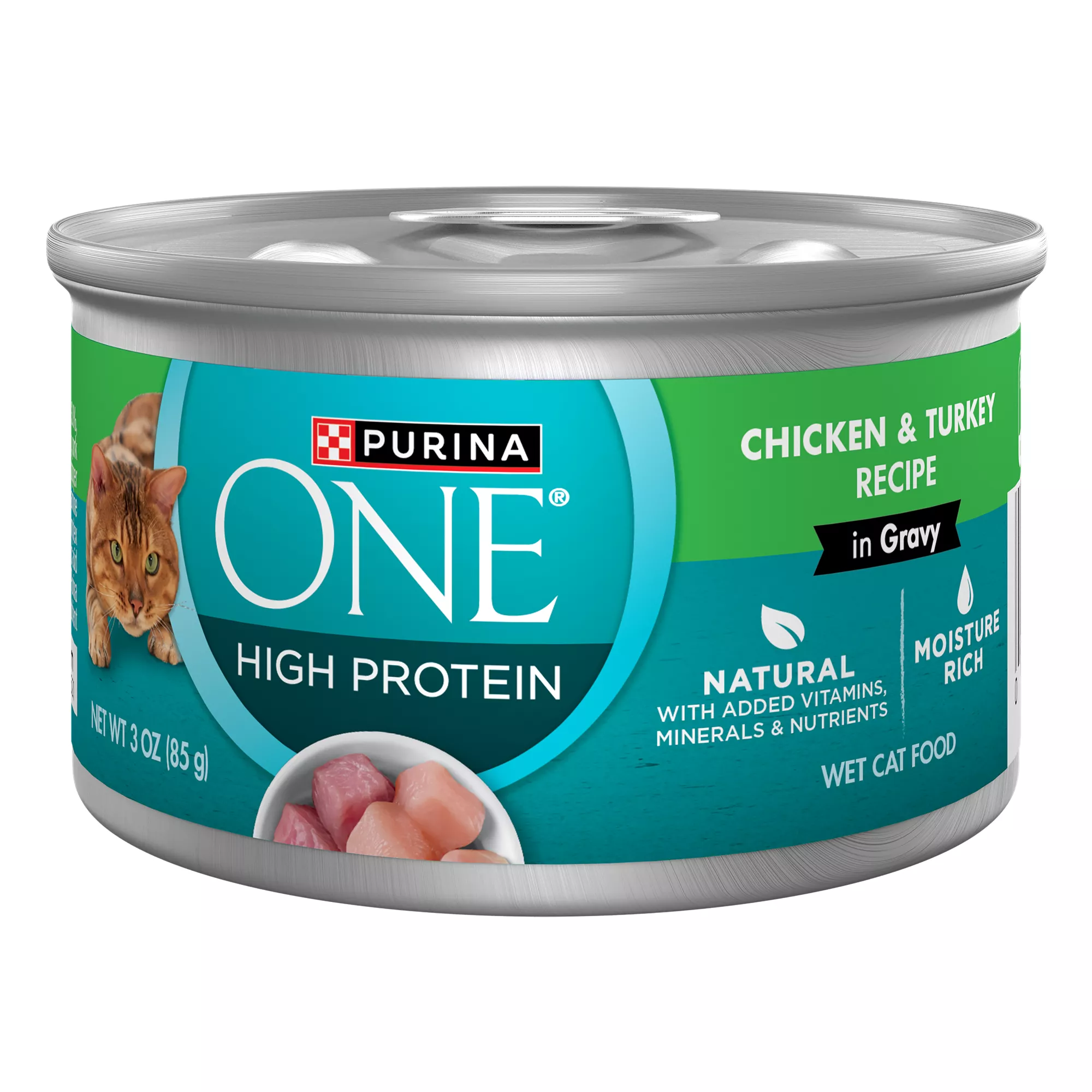 Purina ONE® True Instinct All Life Stages Cat Wet Food - 3.33 oz., Natural