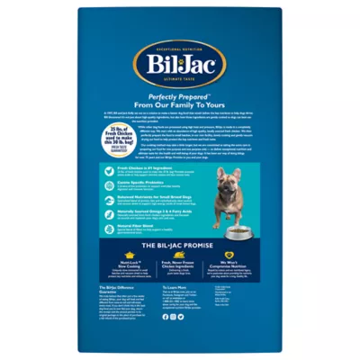 Product Bil-Jac® Small Breed Adult Dry Dog Food - Chicken, Oatmeal & Yams