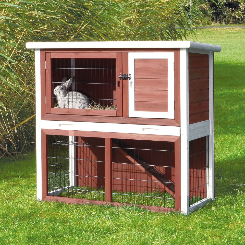TRIXIE Sloped Roof Rabbit Hutch