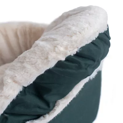 Product Amarkat Laurel Green Cuddler Cat Bed