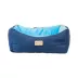 Armarkat Navy & Sky Blue Cuddler Cat Bed image thumbnail 2