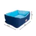 Armarkat Navy & Sky Blue Cuddler Cat Bed image thumbnail 4