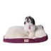 Armarkat Burgundy & Ivory Mat Dog Bed image thumbnail 2