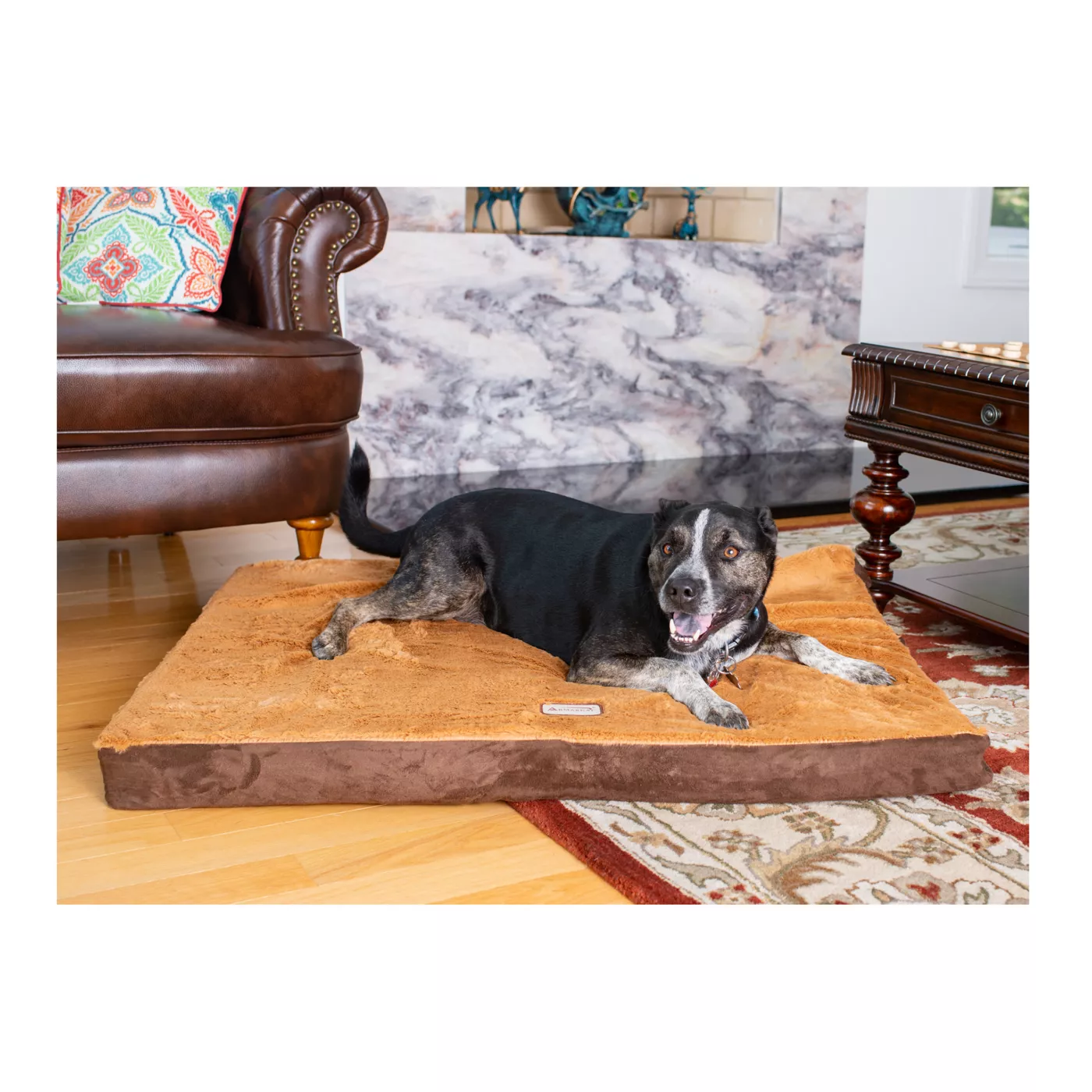 Armarkat Faux Suede Memory Foam Orthopedic Pet Bed Mat