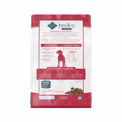Product Blue Buffalo® Basics™ Skin & Stomach Care Adult Dog Dry Food - Grain Free, Salmon & Potato
