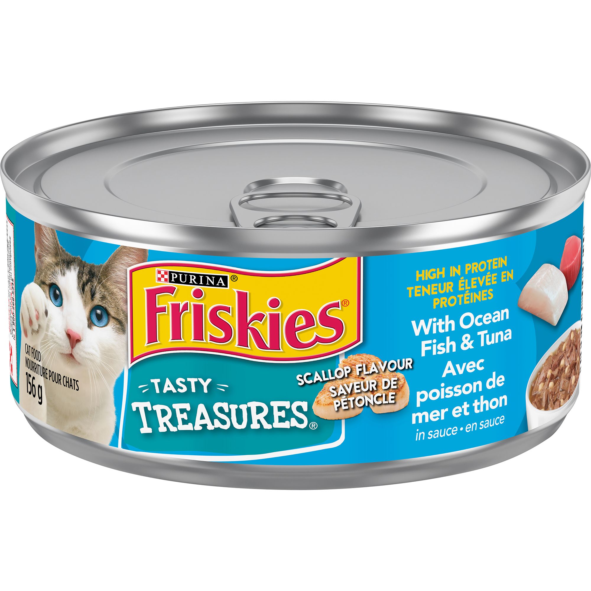 Friskies Tasty Treasures Wet Cat Food