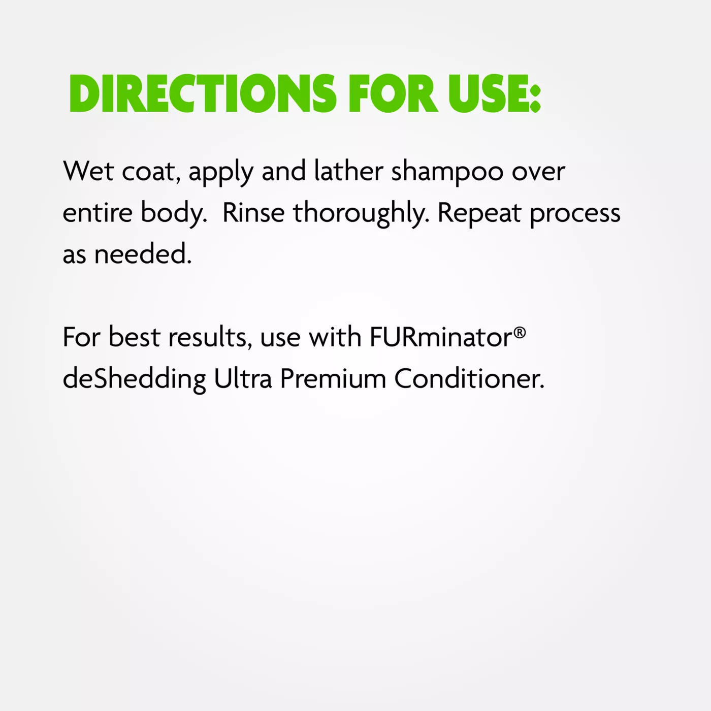 Product FURminator® deShedding Ultra Premium Dog Shampoo