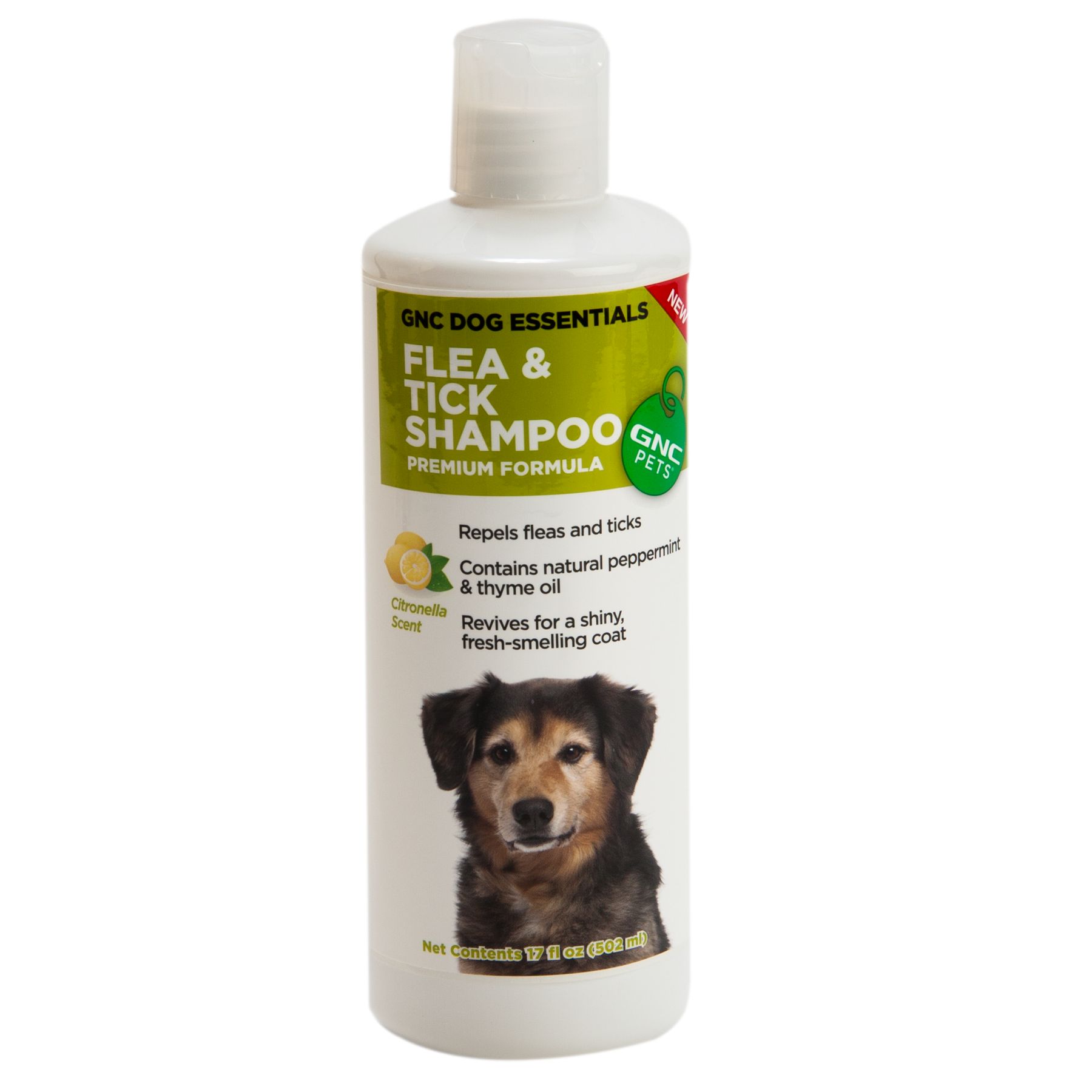 Gnc dog essentials 2025 flea and tick shampoo