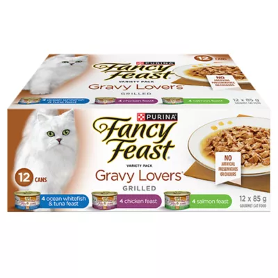 Fancy Feast Gravy Lovers Wet Cat Food Variety Pack - Image 1
