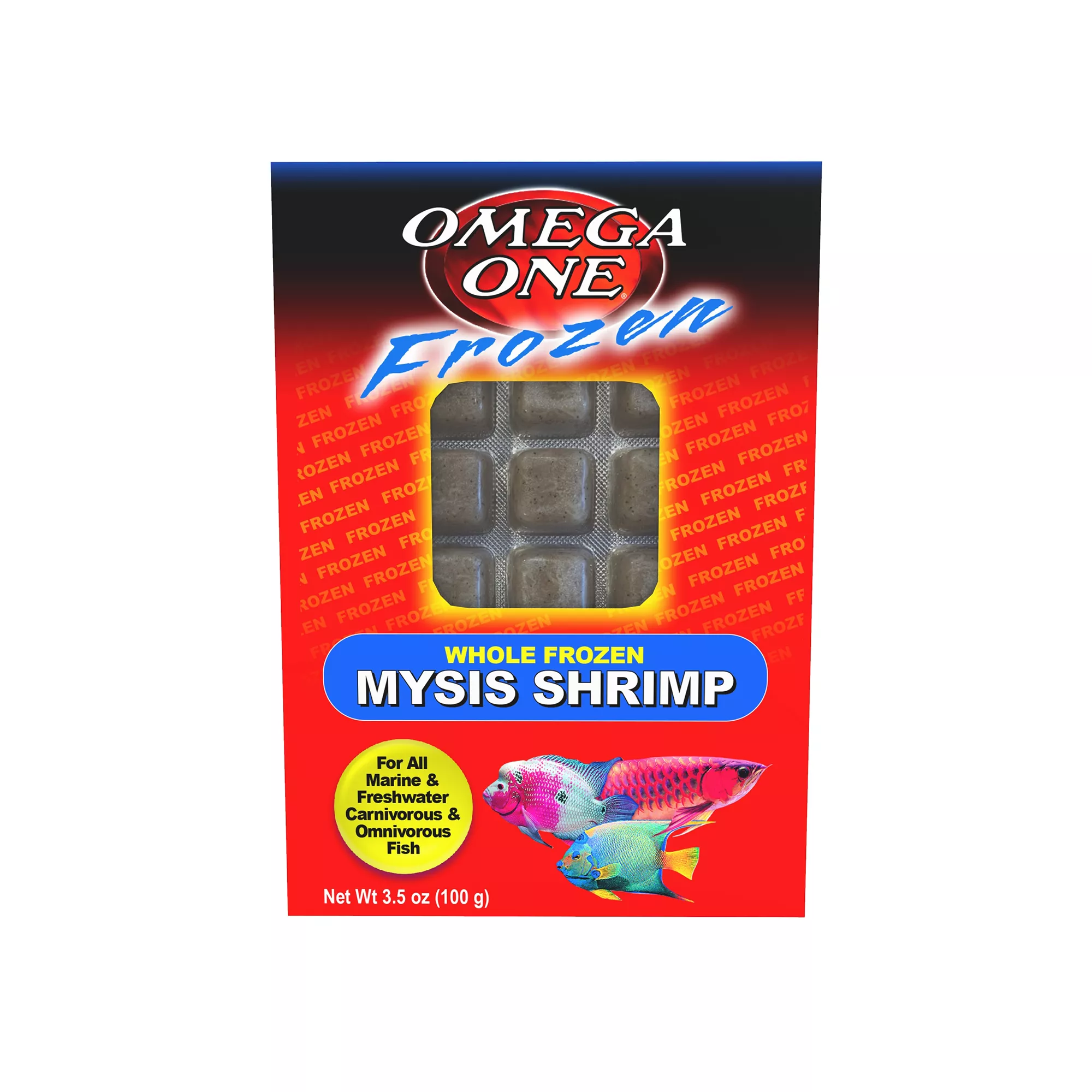 Omega&trade; One Frozen Mysis Shrimp Fish Food