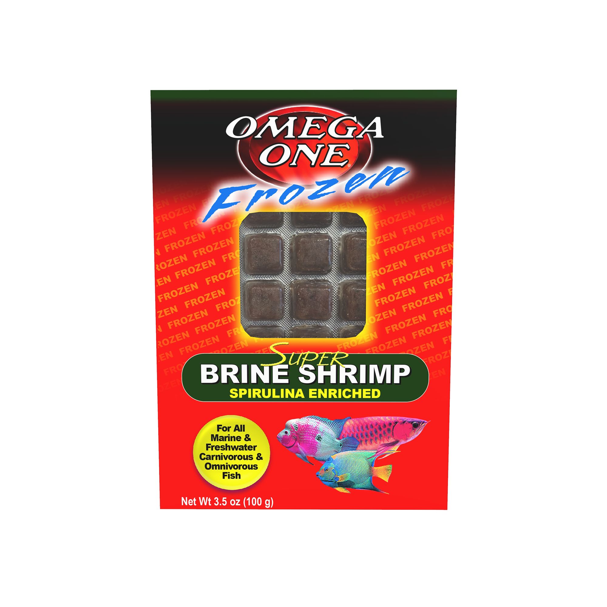 Omega™ One Frozen Super Canivore Fish Food | fish Food | PetSmart