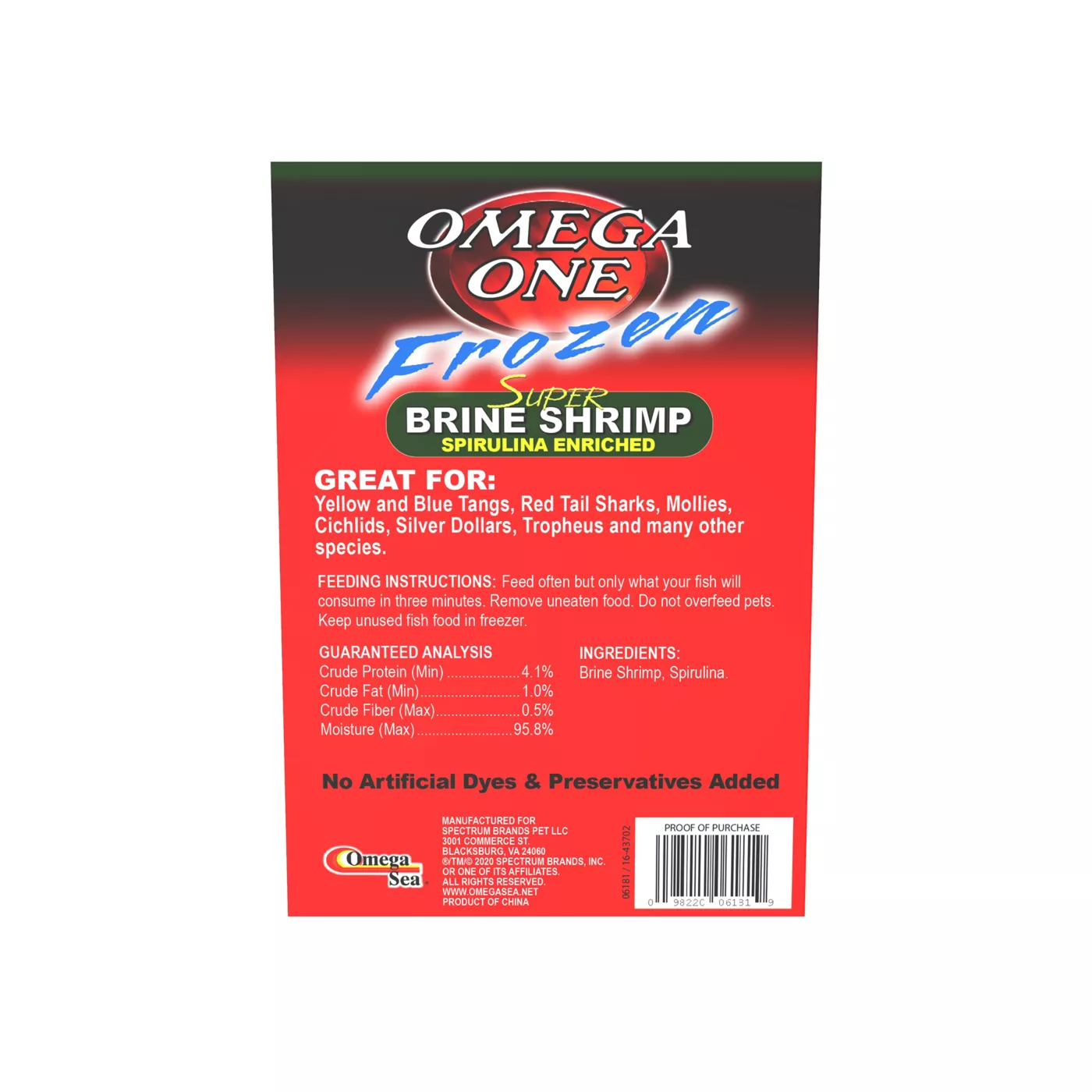 Frozen baby brine shrimp petsmart 2025