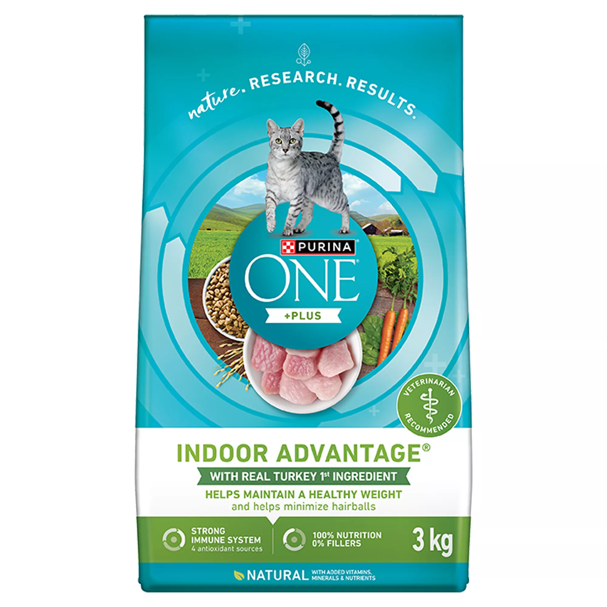 Purina ONE SmartBlend Indoor Hairball & Weight Control Adult Cat Food