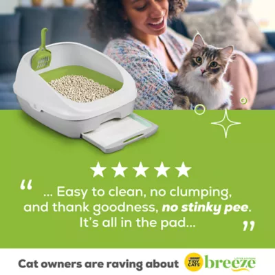 Product Purina Tidy Cats Breeze Litter Box Cat Pads Refill