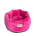 Armarkat Hot Pink Luxe Velvet Cozy Cuddler Cat Bed image thumbnail 3