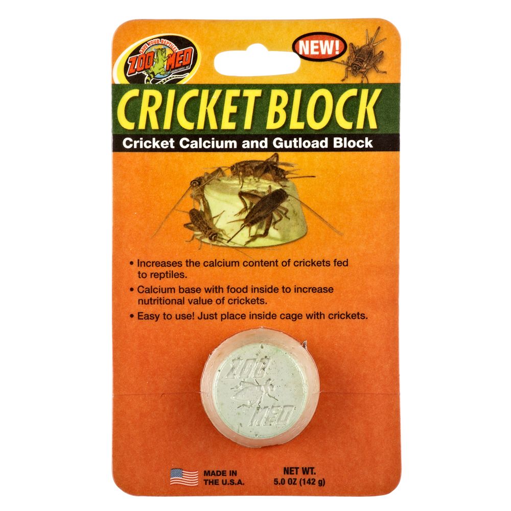 Zoo Med Cricket Block Reptile Vitamins Supplements Petsmart