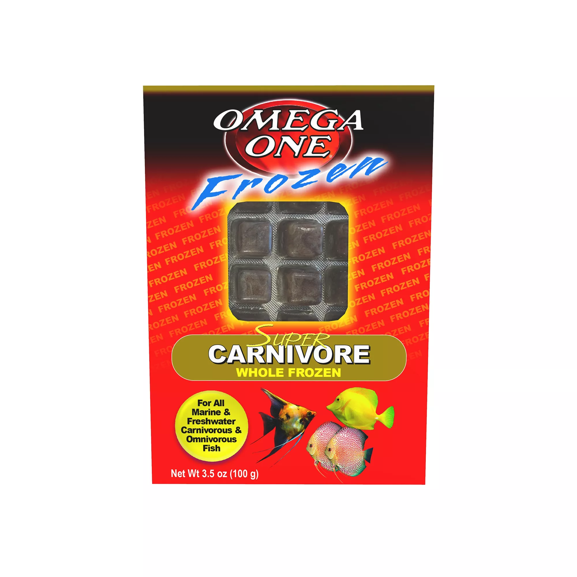 Omega&trade; One Frozen Super Carnivore Fish Food