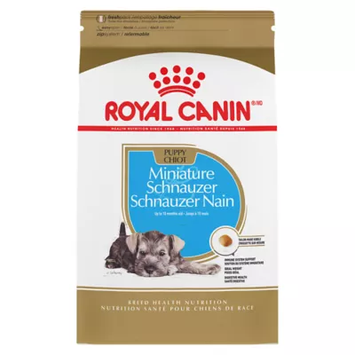 Royal Canin Breed Health Nutrition Miniature Schnauzer Breed Specific Puppy Dog Dry Food 2.5 lb