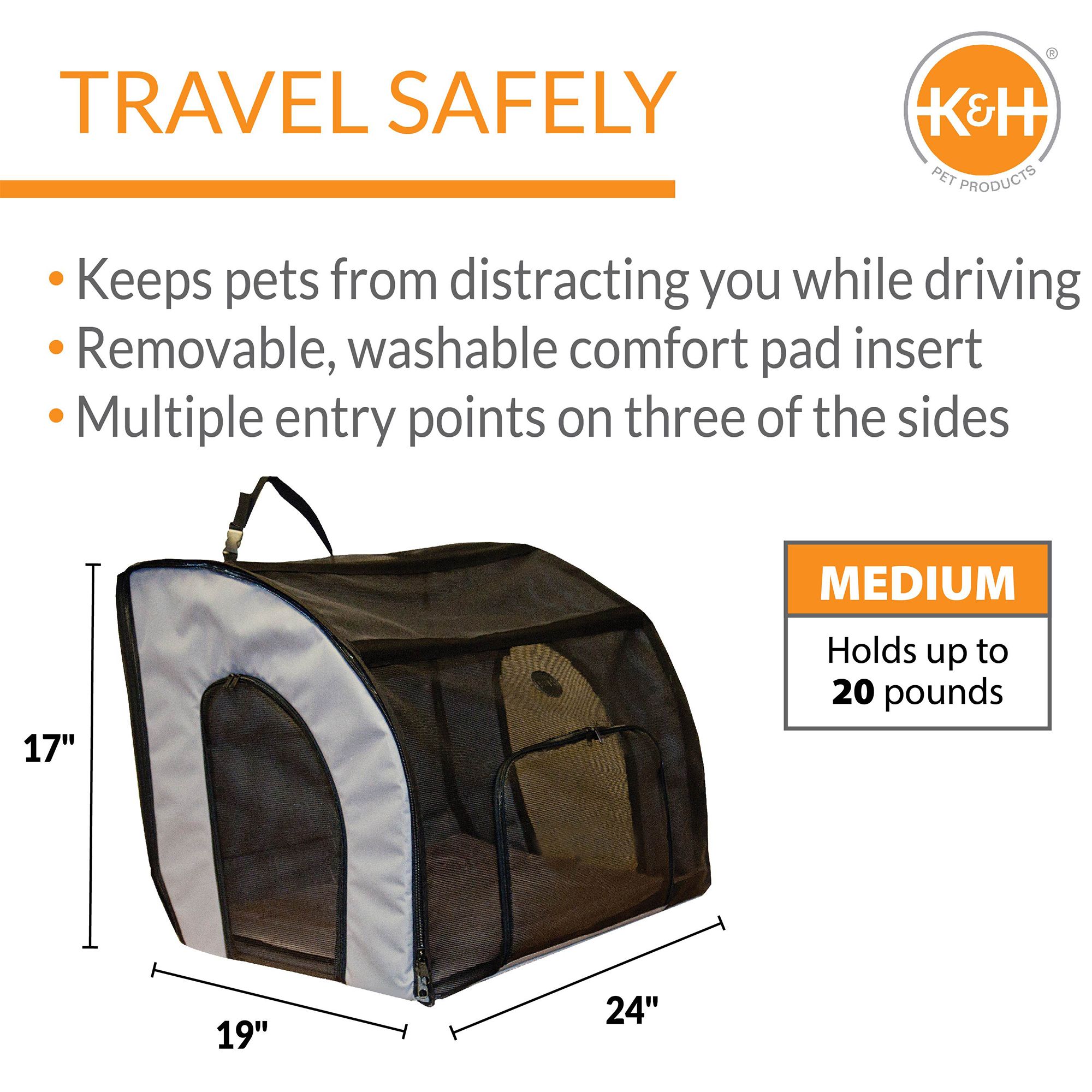 Dog Carriers For Small Dogs K&H Pet Products Polyester Travel