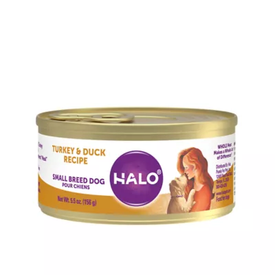 Product HALO® Small Breed Adult Dog Food - Natural, Grain Free, Turkey & Duck Recipe