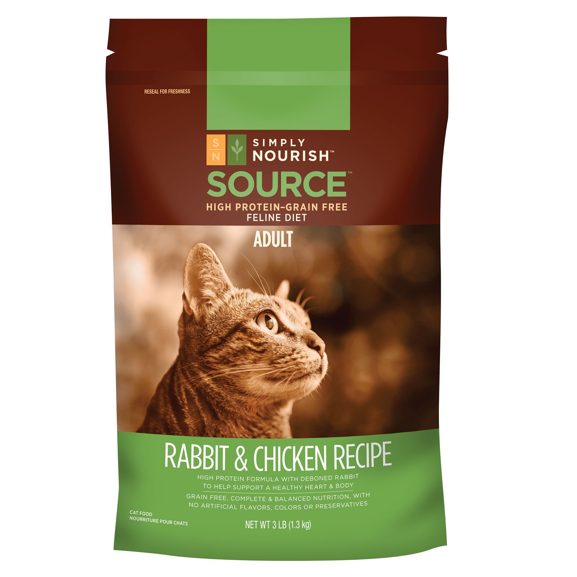 rabbit cat food